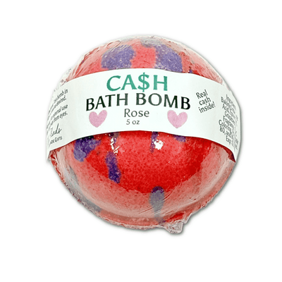 Valentines Day Cash Bath Bombs - Oily BlendsValentines Day Cash Bath Bombs