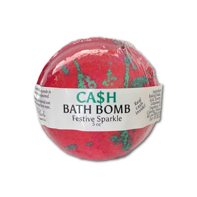 Christmas Cash Money Bath Bombs - Oily BlendsChristmas Cash Money Bath Bombs