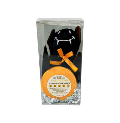 Halloween Shower Steamer and Plushy Gift Set - Oily BlendsHalloween Shower Steamer and Plushy Gift Set