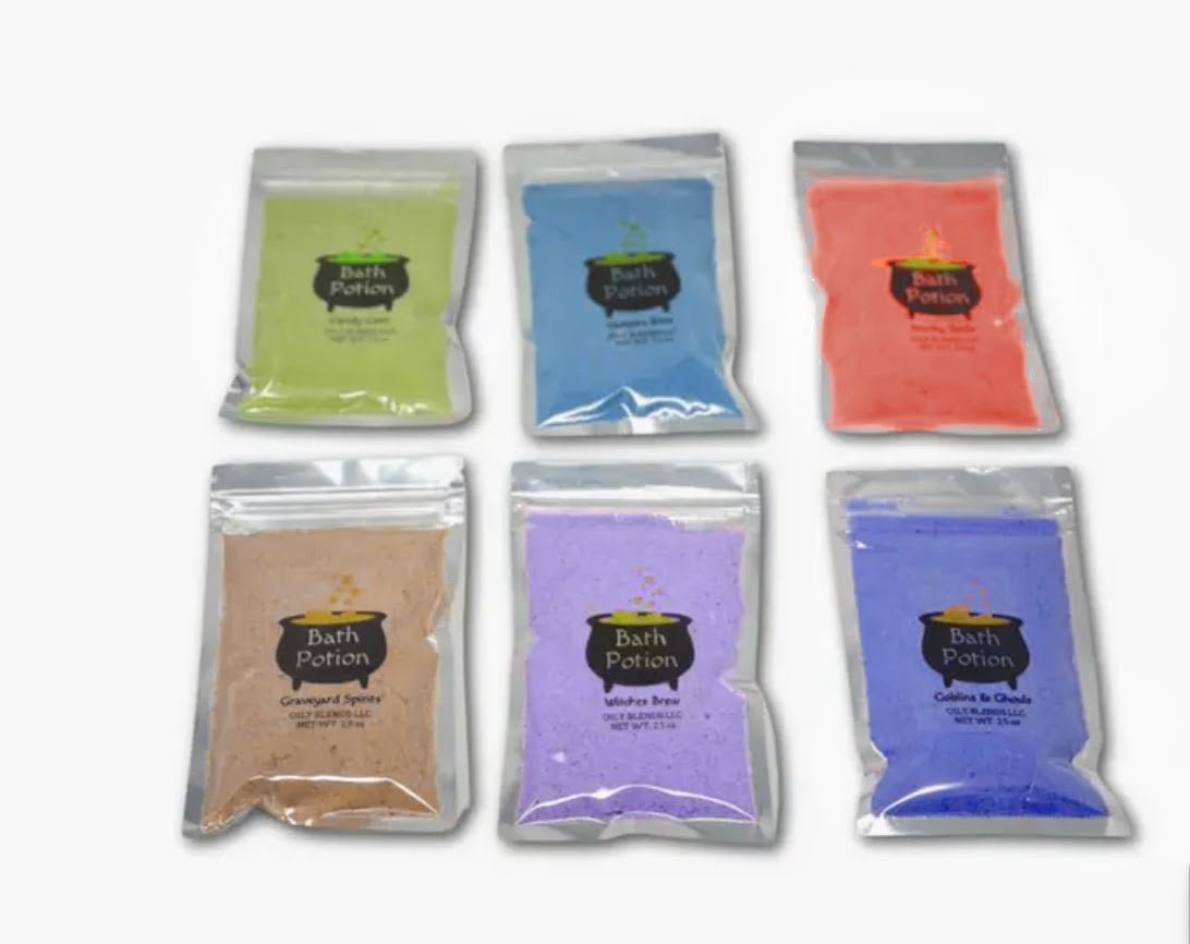 Halloween Fizzy Bath Potion - Oily BlendsHalloween Fizzy Bath Potion
