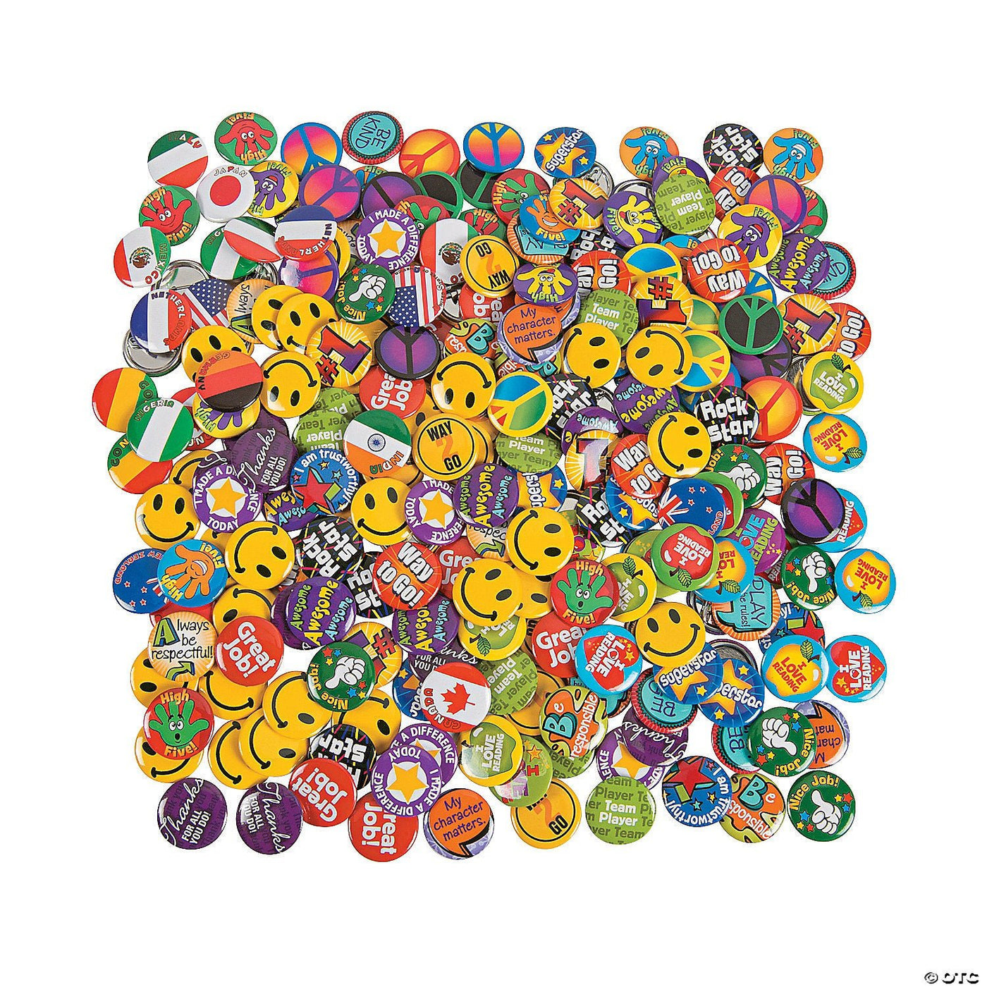 Assorted set of 5 Pins - Oily BlendsAssorted set of 5 Pins