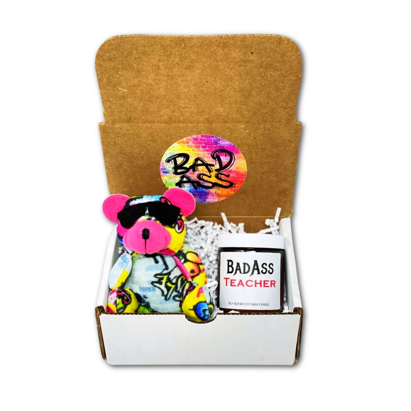Bad Ass Gift Sets - Includes candles and badass plush - Oily BlendsBad Ass Gift Sets - Includes candles and badass plush
