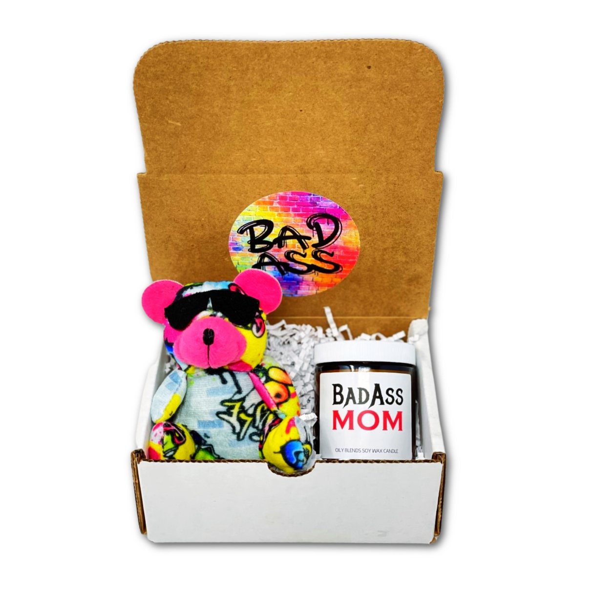 Bad Ass Gift Sets - Includes candles and badass plush - Oily BlendsBad Ass Gift Sets - Includes candles and badass plush