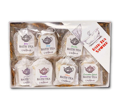 Bath Tea 8 Pack Sampler - Oily BlendsBath Tea 8 Pack Sampler