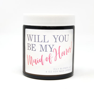 Bridesmaid Candle - 25 Hour Burn Time Soy Wax Candles - Oily BlendsBridesmaid Candle - 25 Hour Burn Time Soy Wax Candles