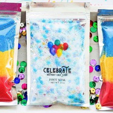 Celebrate Fizzy Foot Soak - 2.5 oz Pack - Oily BlendsCelebrate Fizzy Foot Soak - 2.5 oz Pack