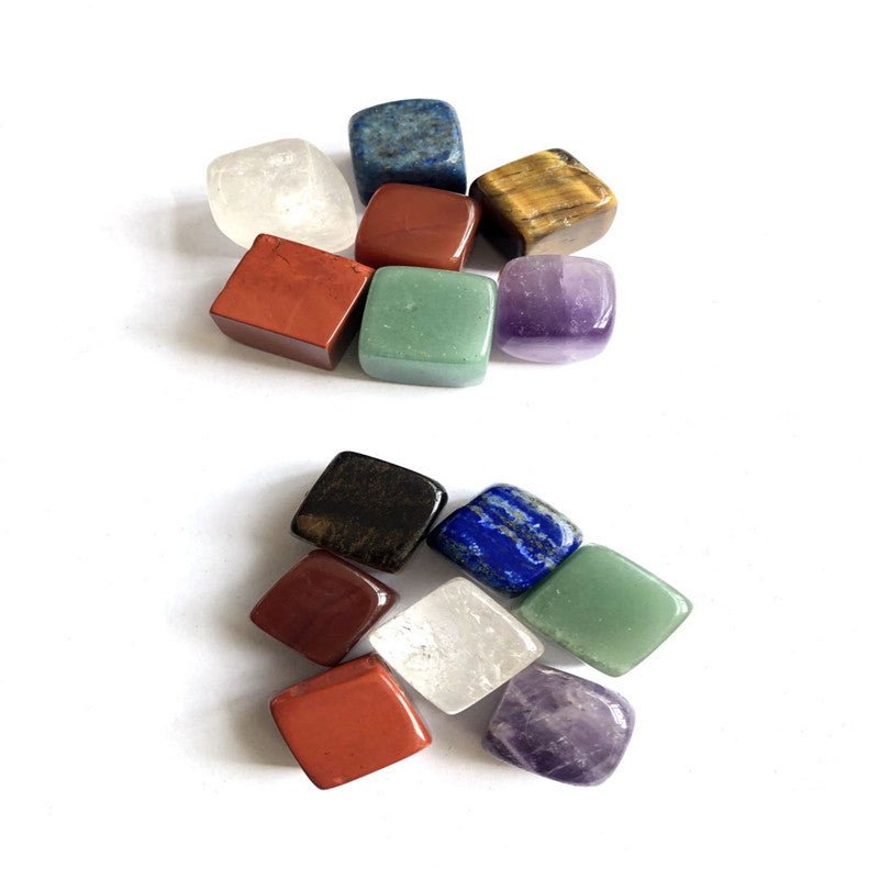 Chakra Worry Crystal Stones Set - Oily BlendsChakra Worry Crystal Stones Set
