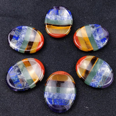 Chakra worry stones - Oily BlendsChakra worry stones