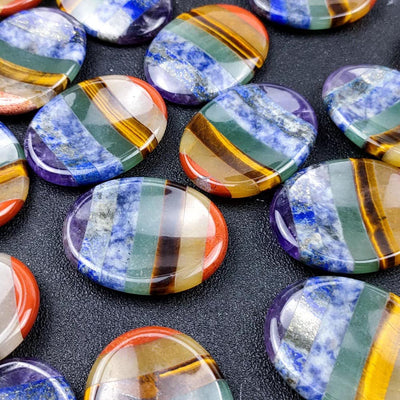 Chakra worry stones - Oily BlendsChakra worry stones