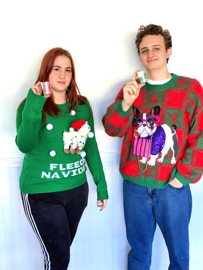 Christmas Bath Shots - Ugly Christmas Sweater - Oily BlendsChristmas Bath Shots - Ugly Christmas Sweater