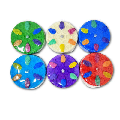Christmas Light Bath Bombs - Oily BlendsChristmas Light Bath Bombs