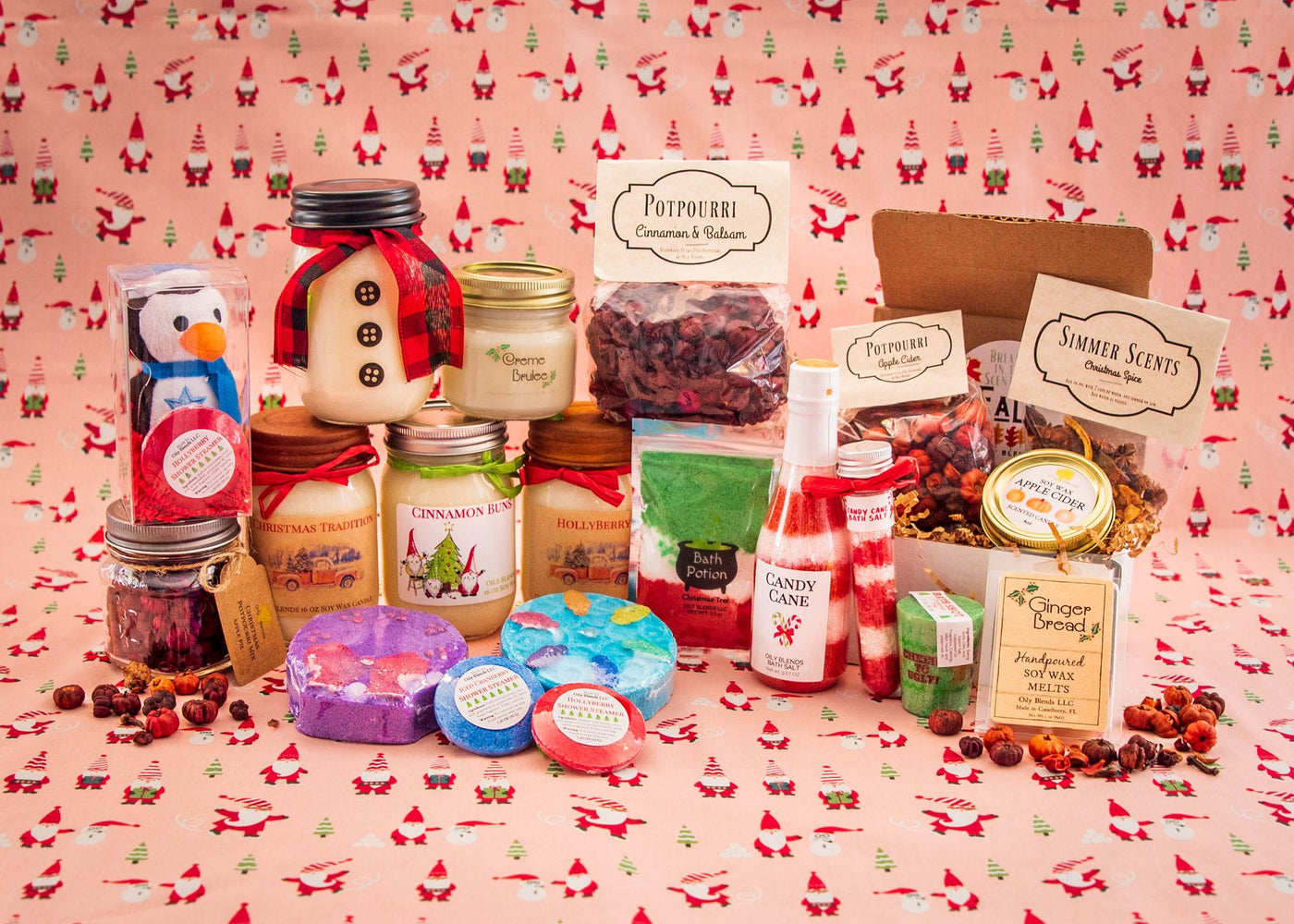 Christmas Live Box - Oily BlendsChristmas Live Box