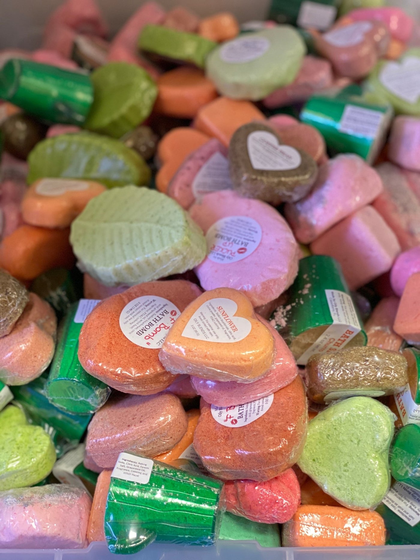 CLEARANCE Bath Bombs - Oily BlendsCLEARANCE Bath Bombs