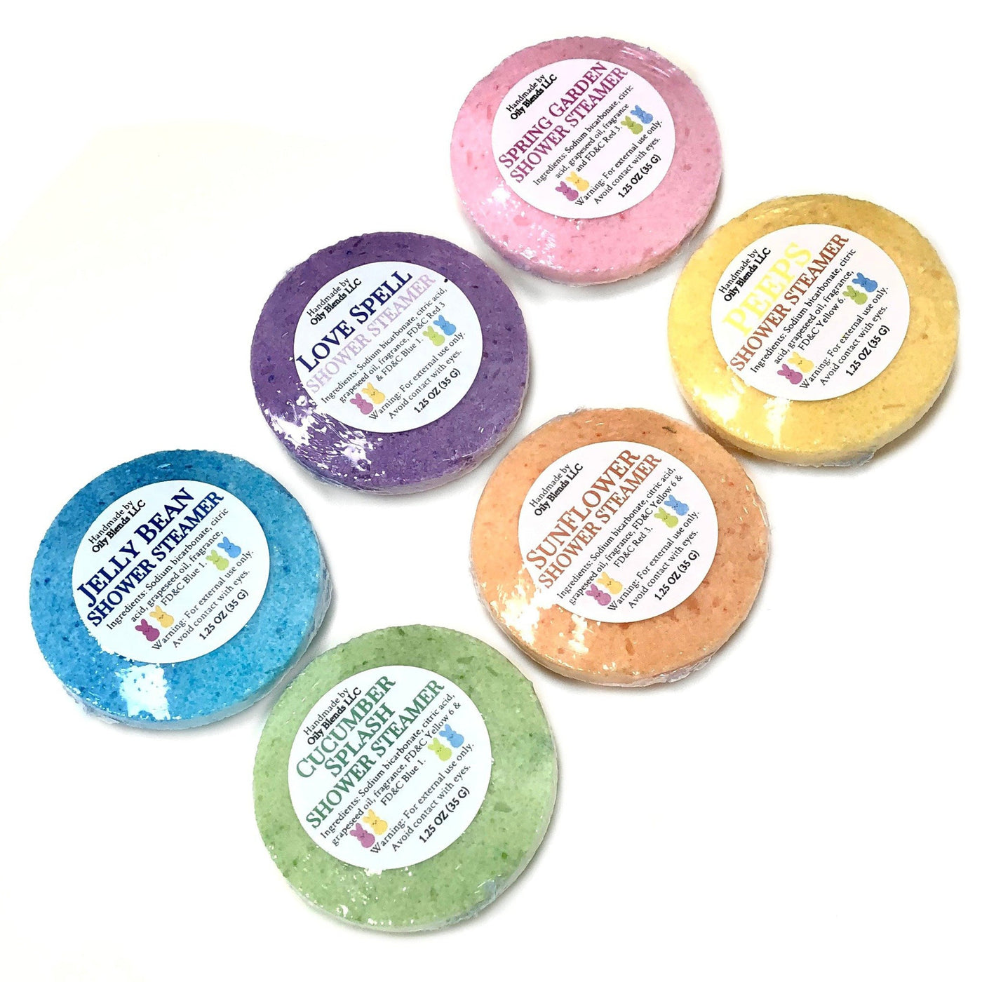 Easter Shower Steamers - Oily BlendsEaster Shower Steamers