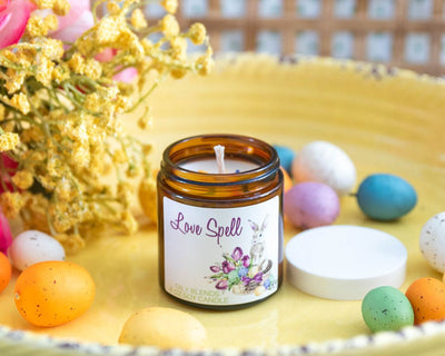 Easter Soy Wax Candles - 25 Hour Burn Time - Oily BlendsEaster Soy Wax Candles - 25 Hour Burn Time