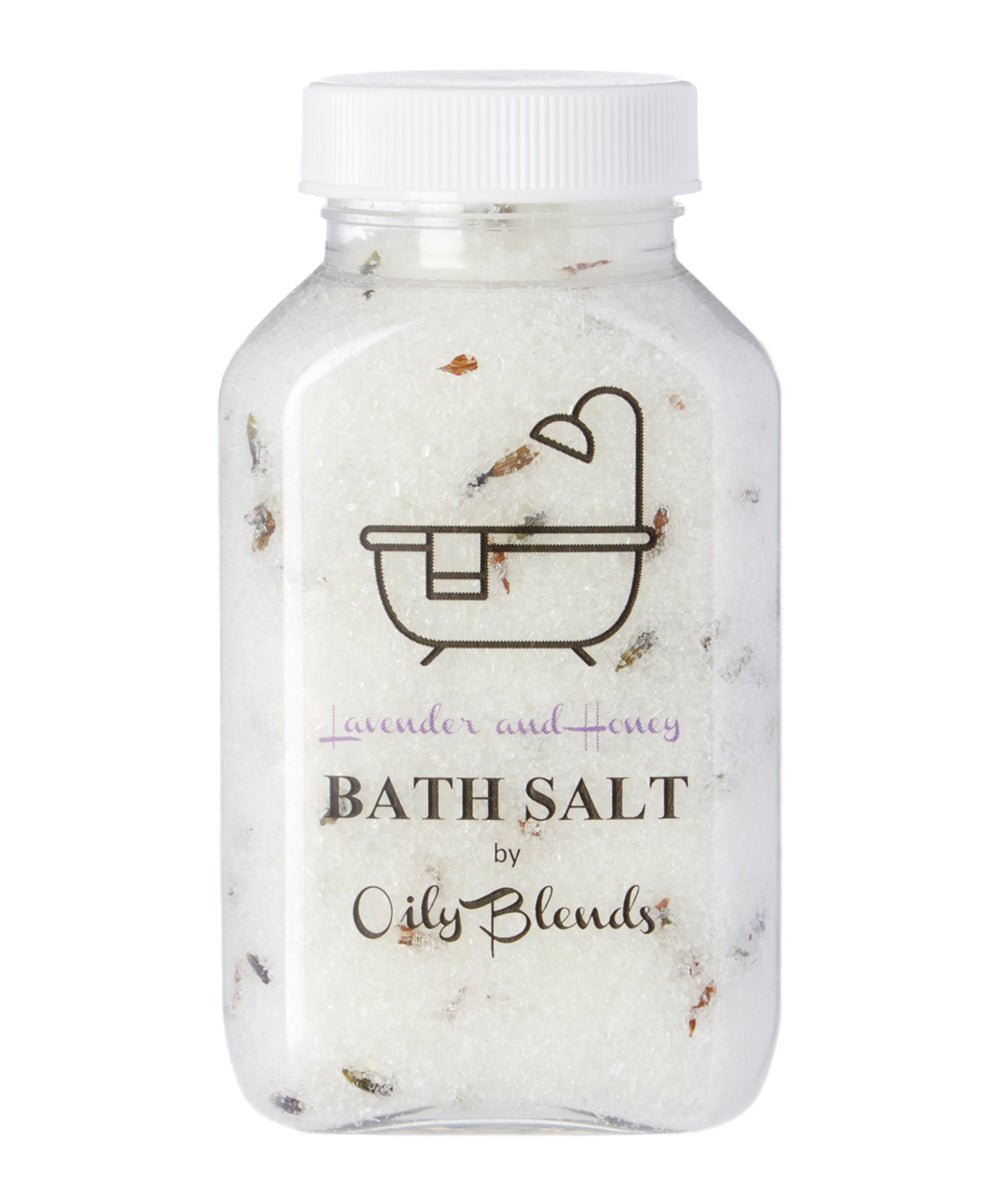 Essential Oil 6 oz Bath Salts - Oily BlendsEssential Oil 6 oz Bath Salts