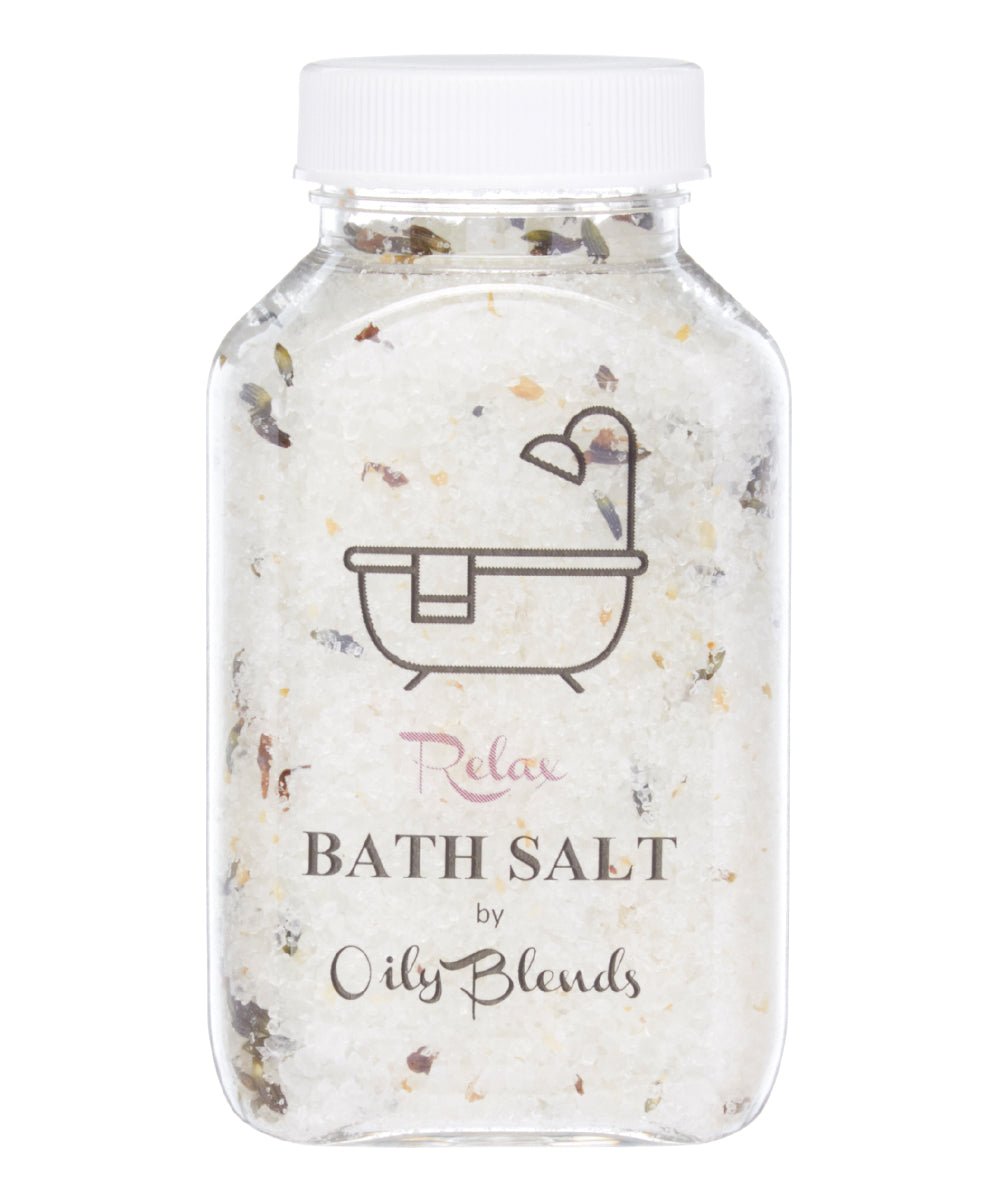 Essential Oil 6 oz Bath Salts - Oily BlendsEssential Oil 6 oz Bath Salts