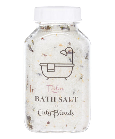 Essential Oil 6 oz Bath Salts - Oily BlendsEssential Oil 6 oz Bath Salts