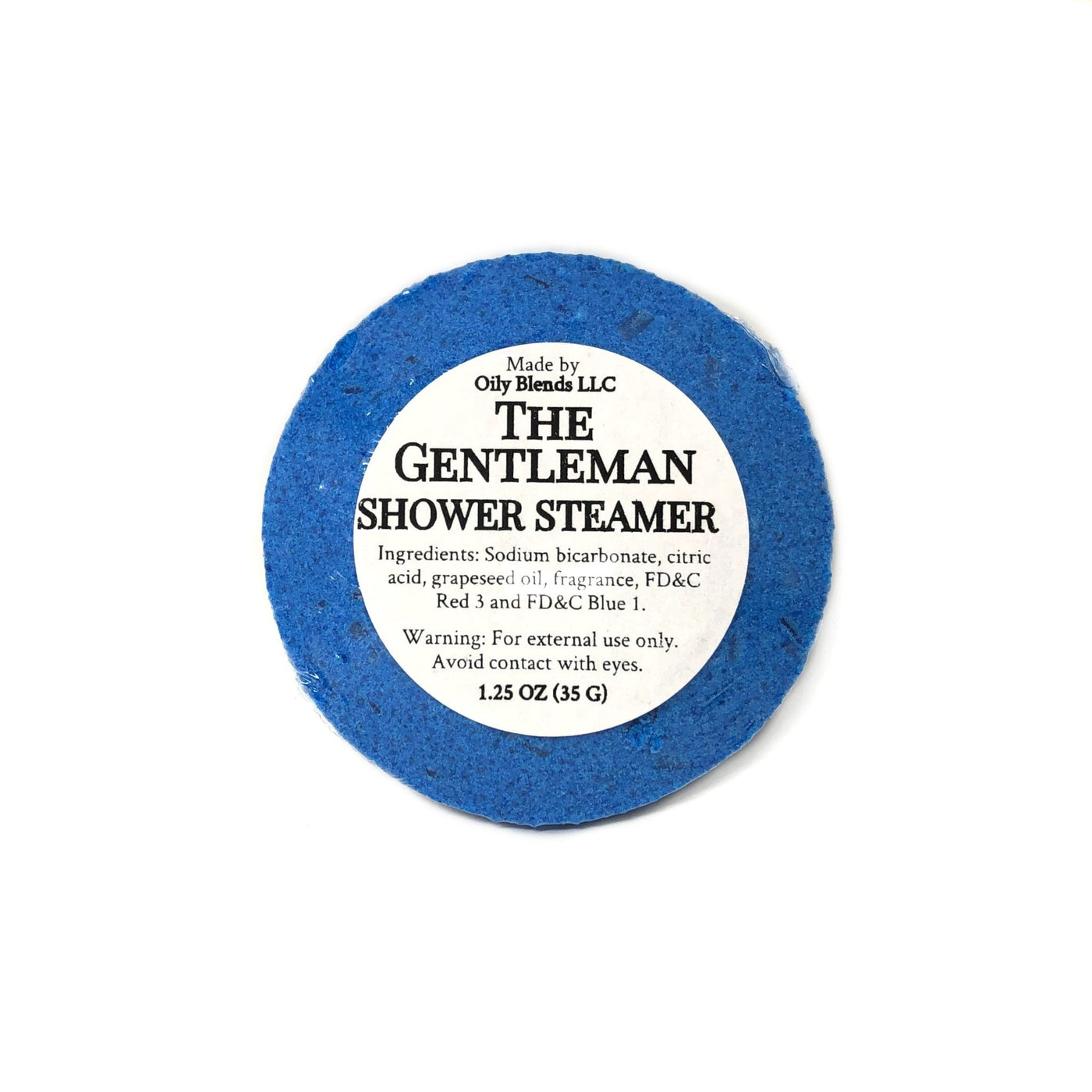 Gift Set with Men's Shower Steamers and Plush Bear - Oily BlendsGift Set with Men's Shower Steamers and Plush Bear