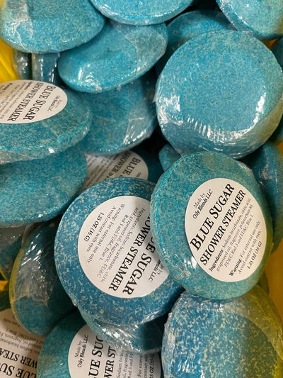 Gift Set with Men's Shower Steamers and Plush Bear - Oily BlendsGift Set with Men's Shower Steamers and Plush Bear
