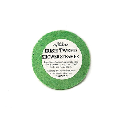 Gift Set with Men's Shower Steamers and Plush Bear - Oily BlendsGift Set with Men's Shower Steamers and Plush Bear