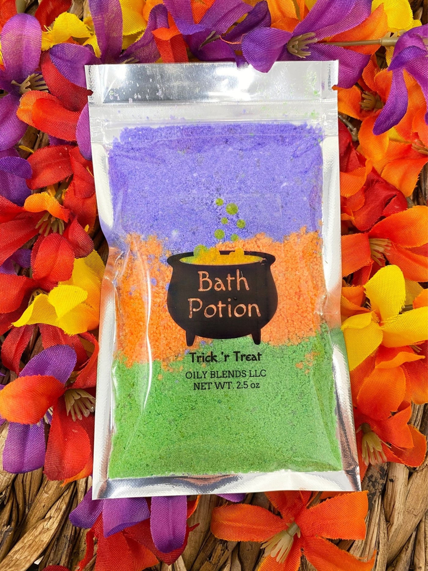 Halloween Bath Potion - 2.5 oz Pack - Oily BlendsHalloween Bath Potion - 2.5 oz Pack