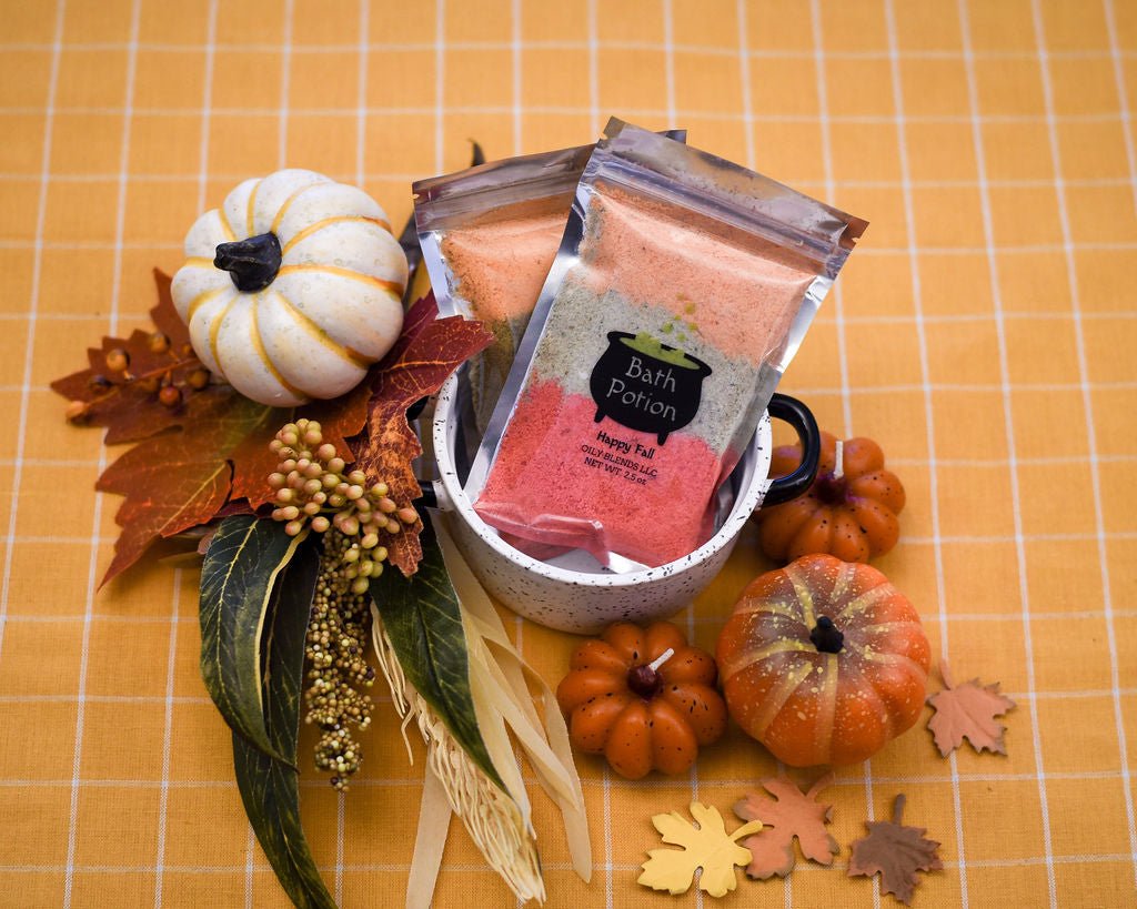 Happy Fall Bath Potion - 2.5 oz Pack - Oily BlendsHappy Fall Bath Potion - 2.5 oz Pack