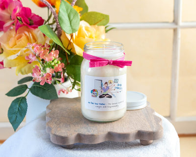 Jumbo Mom Candles - 100 Hour Burn Time Soy Wax Candles - Oily BlendsJumbo Mom Candles - 100 Hour Burn Time Soy Wax Candles