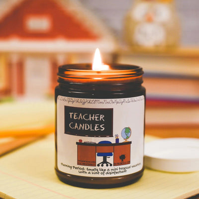 Mini Teacher Candles - 25 Hour Burn Time Soy Wax Candles - Oily BlendsMini Teacher Candles - 25 Hour Burn Time Soy Wax Candles