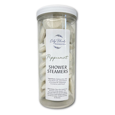 Set of 36 Essential Oil Shower Steamers with Display Jar - Oily BlendsSet of 36 Essential Oil Shower Steamers with Display Jar