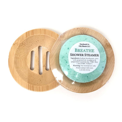 Wooden Shower Steamer Trays - Oily BlendsWooden Shower Steamer Trays